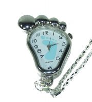 Top Modische Uhr Fu&szlig; Design mit Kette Geschenksdose