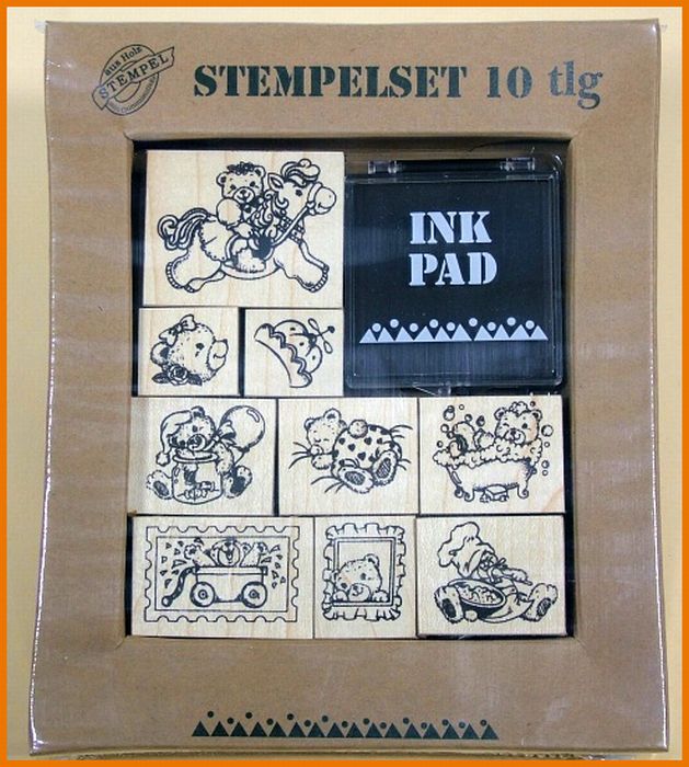 1989candy Silikon-Stempel transparent transparent mit Stanzformen für Ba //Neu