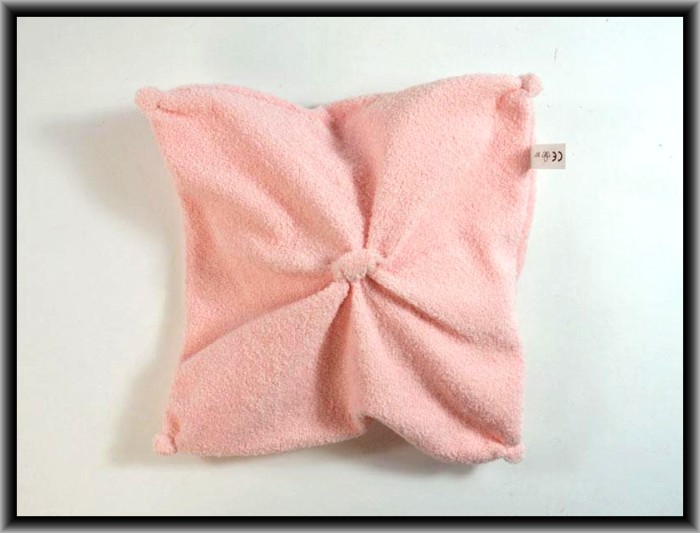 VIPO der fliegende Hund Baby Rosa Schmusetuch Kuscheltuch Schnuffeltuch Neu
