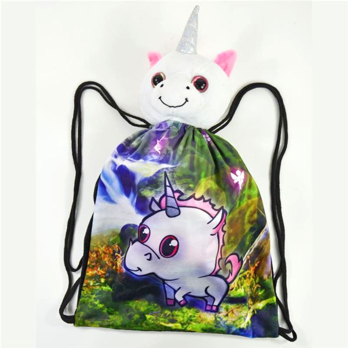 24PCS Einhorn Turnbeutel Kordelzug Rucksack Kordelzugbeutel Sportbeutel Tasche