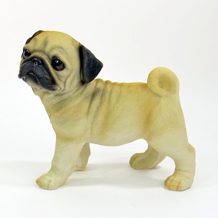 Deko Mops Hund Figur Gartenfigur Skulptur Dekoration Garten Wohnung Dog Neu OVP eBay